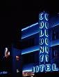 Blue South Beach Neon - Sensational Photographic Print by Carol M. Highsmith
