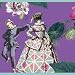 Klassische Tapetenbord�re - extravagante lila Tapeten Borte mit Arlecchina und Passionsblumen, 1 x 5m; preisreduziert aus Lagerbestand