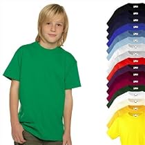 KINDER T-SHIRT FRUIT OF THE LOOM VALUE 128 140 152 164