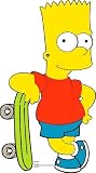 Bart Simpson: The Simpsons Lifesize Stand-Up