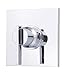 Danze D562044T Sirius Single Handle 3/4-Inch Thermostatic Shower Valve Trim Kit, Valve Not Included, Chrome