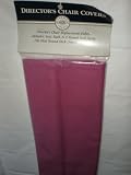 Rose Director's Chair Covers: Seat, Back and 2 Round Seat Sticks