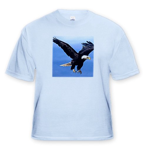 Bald Eagle - Toddler Light-Blue-T-Shirt (3T)