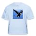Bald Eagle - Toddler Light-Blue-T-Shirt (3T)