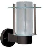 Besa 335504-27 3355 Series Lantern Black / Frost-Clear 9'W. x 13'H. x 11-3/8'Ext.
