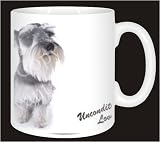 3D SCHNAUZER DOG With Love Coffee Mug  from Advanta