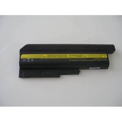 New Replacement 9 Cells High Capacity Li-Ion Battery for IBM ThinkPad R60 Z60, R60e, T60, T60p, Z60m, Z61e, Z61m, Z61p Series  [ONLY for Laptops of 14.1 & 15.0 standard screens and 15.4" widescreen]