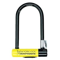 Kryptonite New York Standard Bicycle U-Lock with Bracket ( 4-Inch x 8-Inch)