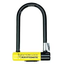 Kryptonite New York Standard Bicycle U-Lock with Bracket ( 4-Inch x 8-Inch)