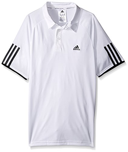 adidas Performance Boys Club Polo Shirts, White, Small