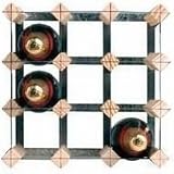 Review RTA 12BWRWM / 12 Bottle Wine Rack Kit - Natural Pine