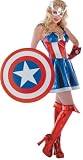 Supreme Edition Sexy Adult Captain America Costume
