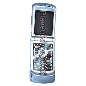 Motorola RAZR V3 Unlocked Phone with Camera and Video Player–International Version with No Warranty (GRAY)