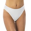 Gilligan & O'Malley&reg; Cotton High-Cut Panties 3 pk. - True White