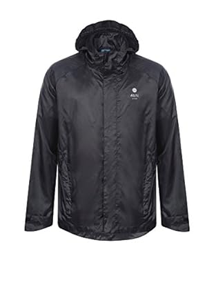 ICEPEAK Chaqueta Impermeable Adrian (Negro)