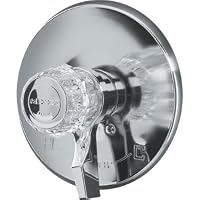 Deluxe Pressure Balance Valve Trim Kit by Mixet - in Chrome/Acrylic