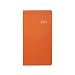 2013 Pocket Agenda Datebook, Saffiano 6", Orange
