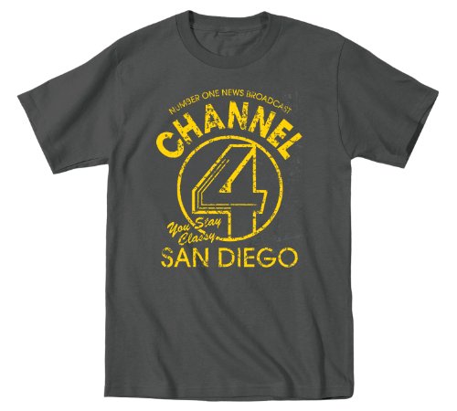 Channel 4 San Diego Stay Classy Retro Vintage - Mens T-Shirt