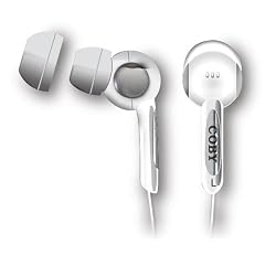 Coby CVE91WH EARBUDS IN-EAR ISOLATIONVOLUME CTRL WHITE