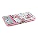 Case for iPhone 6 Plus,Cover for iPhone 6 Plus,Wallet Case for iPhone 6 Plus,Flip Case for iPhone 6 Plus,Case with Stand for iPhone 6 Plus,Nsstar™ Flower Inlaid Shiny Glitter Diamond Pu Leather Flip Protective Case Cover with Stand for iPhone 6 Plus iPhone 6 5.5