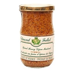Gingerbread Spice Mustard Fallot French Dijon (moutarde au pain d'Epices) 7oz jar
