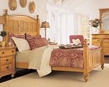 Cottage Revivial Twin Cottage Louvered Bed
