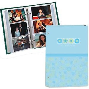 3-ring pocket ITS A WONDERFUL LIFE fashion album for 500 photos - 4x6