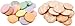 SweetGourmet Candy Junior Wafers - Retro Candy (Chocolate, 2Lb)