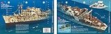 New Art to Media Underwater Waterproof 3D Dive Site Map - Vandenberg Bow in Key West - Florida