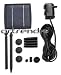 Springbrunnen Solarpumpe Teichpumpe f Gartenteich Solar