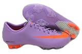 Men Nike Mercurial Miracle FG Violet Purple / Total Orange / Obsidian 396131-584