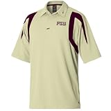 Nike Florida State Seminoles (FSU) Natural Quick Count Coaches Polo