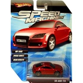 Hot Wheels Speed Machines '09 Audi TTS, 1:64 Scale Collectible Die Cast Car