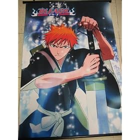 Bleach: Ichigo Soul Powers and Sword 60x90cm Wallscroll