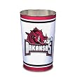 Arkansas Razorbacks NCAA Tapered Wastebasket (15 Height) by Wincraft