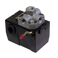 Interstate Pneumatics LF10-4H-HP Pressure Switch - 1/4 FPT Four Port - Bend Lever Swicth - 175 PSI