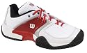Wilson Tennisschuh Trance AC junior, Unisex - kinder, weiß/rot/schwarz