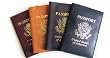 Brown Genuine Leather Passport Holder Cover