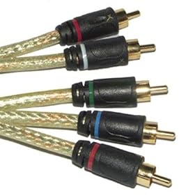 JDI GoldX - Video audio cable kit - component video audio - RCA (M) - RCA (M) - 6 ft -... by JDI Technologies