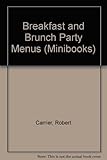 Breakfast & brunch party menus