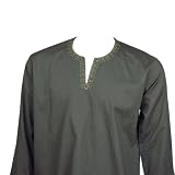 Produkt-Bild: Baumwollhemd Kurta f&uuml;r Buben aus Indien B&uuml;ste 97 Cms (M/38)