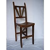 Groovy Stuff Teak Wood Husker Bar Stool - Tf-266-30