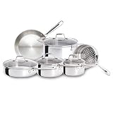 Emeril Pro-Clad Stainless 10-Piece Cookware Set