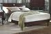 Mid-town Platform Bed Queen Merlot Mid-town Platform Bed Queen Merlot