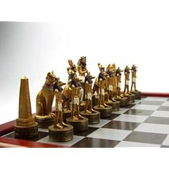 Schachfiguren Schach �gypten Tutenchamun Pharao von Ars-Bavaria