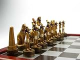 Schachfiguren Schach �gypten Tutenchamun Pharao von Ars-Bavaria