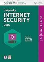 Kaspersky Internet Security 2016 - 1 User - 1 Year [PC Download]