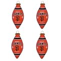 San Francisco Giants 4-Pk Ornament Set