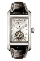 Audemars Piguet Edward Piguet Tourbillon Mens Silver Dial Black Strap 18K White Gold power Reserve Watch 26006BC.OO.D002CR.01