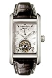 Audemars Piguet Edward Piguet Tourbillon Mens Silver Dial Black Strap 18K White Gold power Reserve Watch 26006BC.OO.D002CR.01
